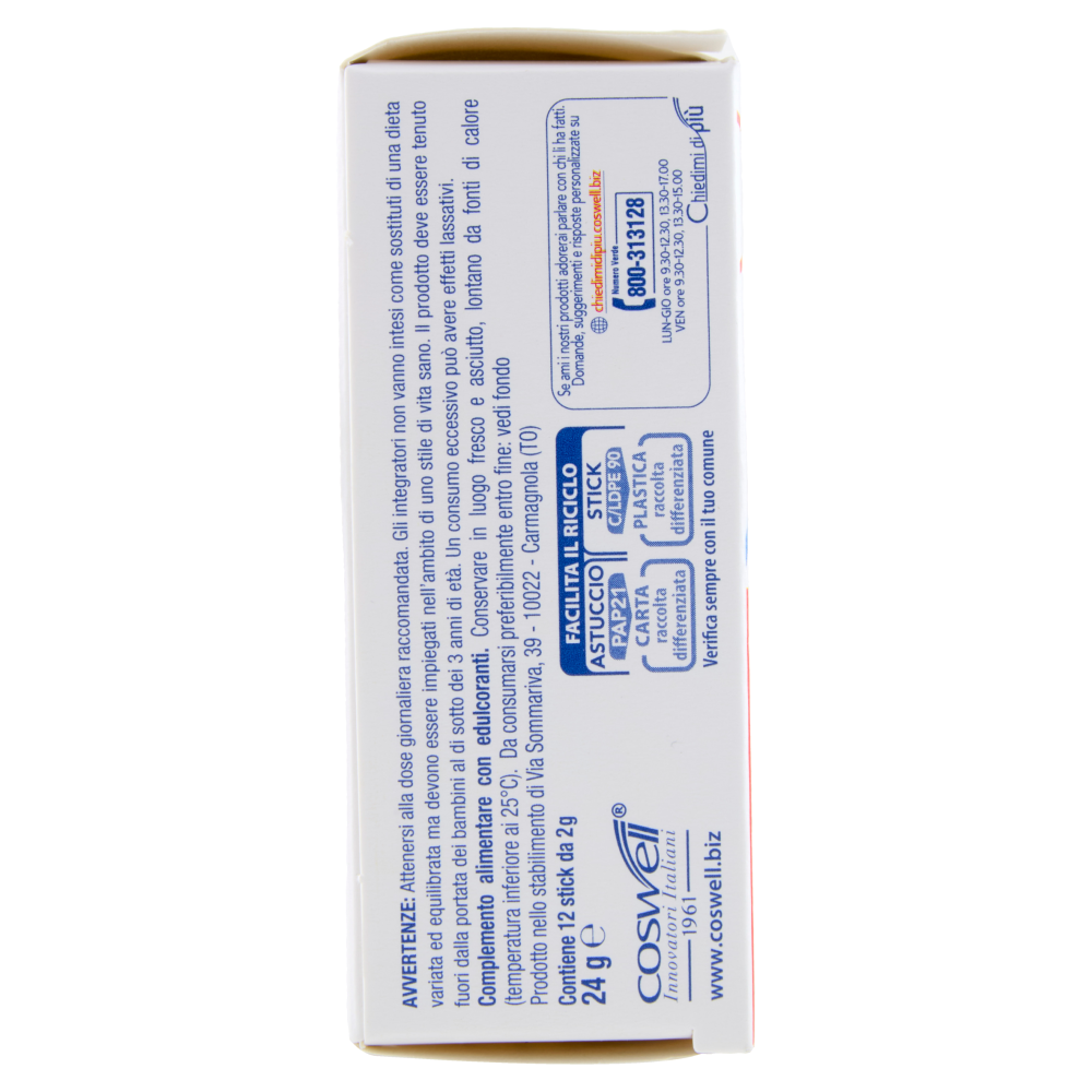 L'Angelica Waterstick Mandarino e Arancia Ventre Piatto 12 x 2 g