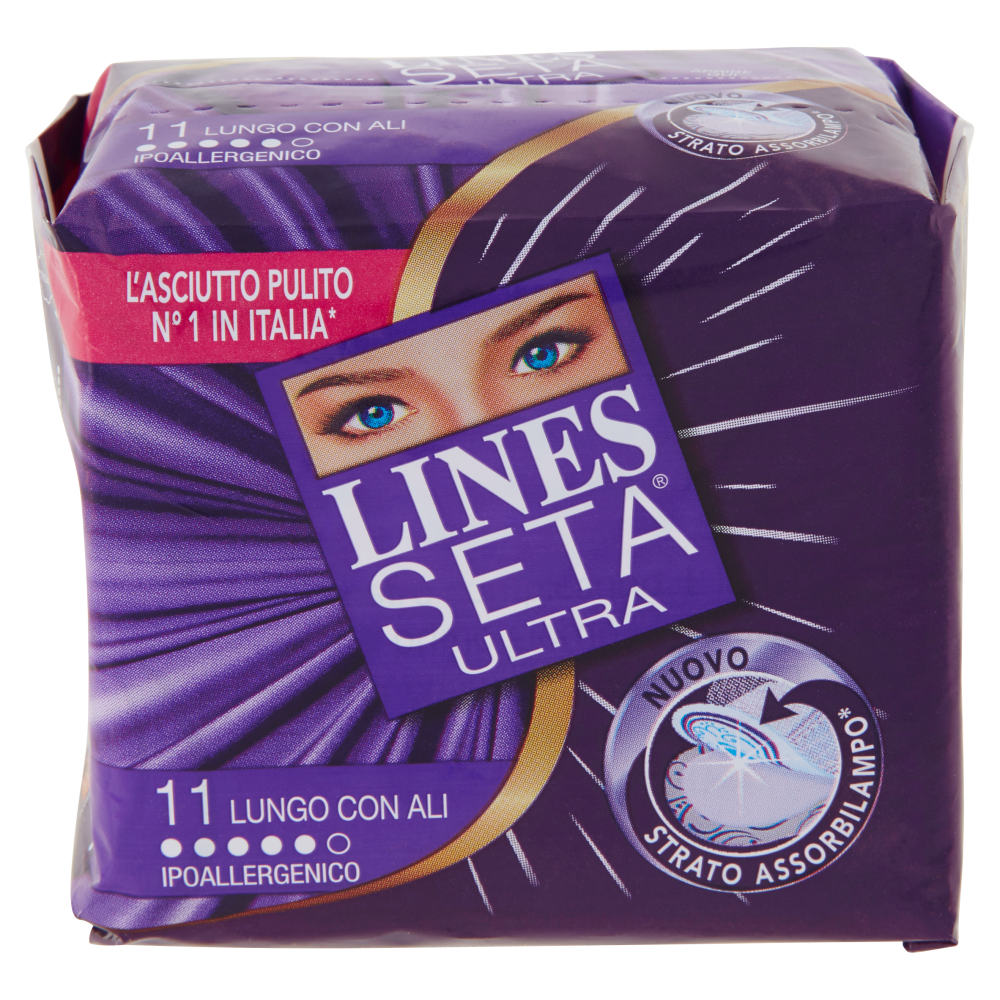 Lines Seta Ultra Lungo Ali x11