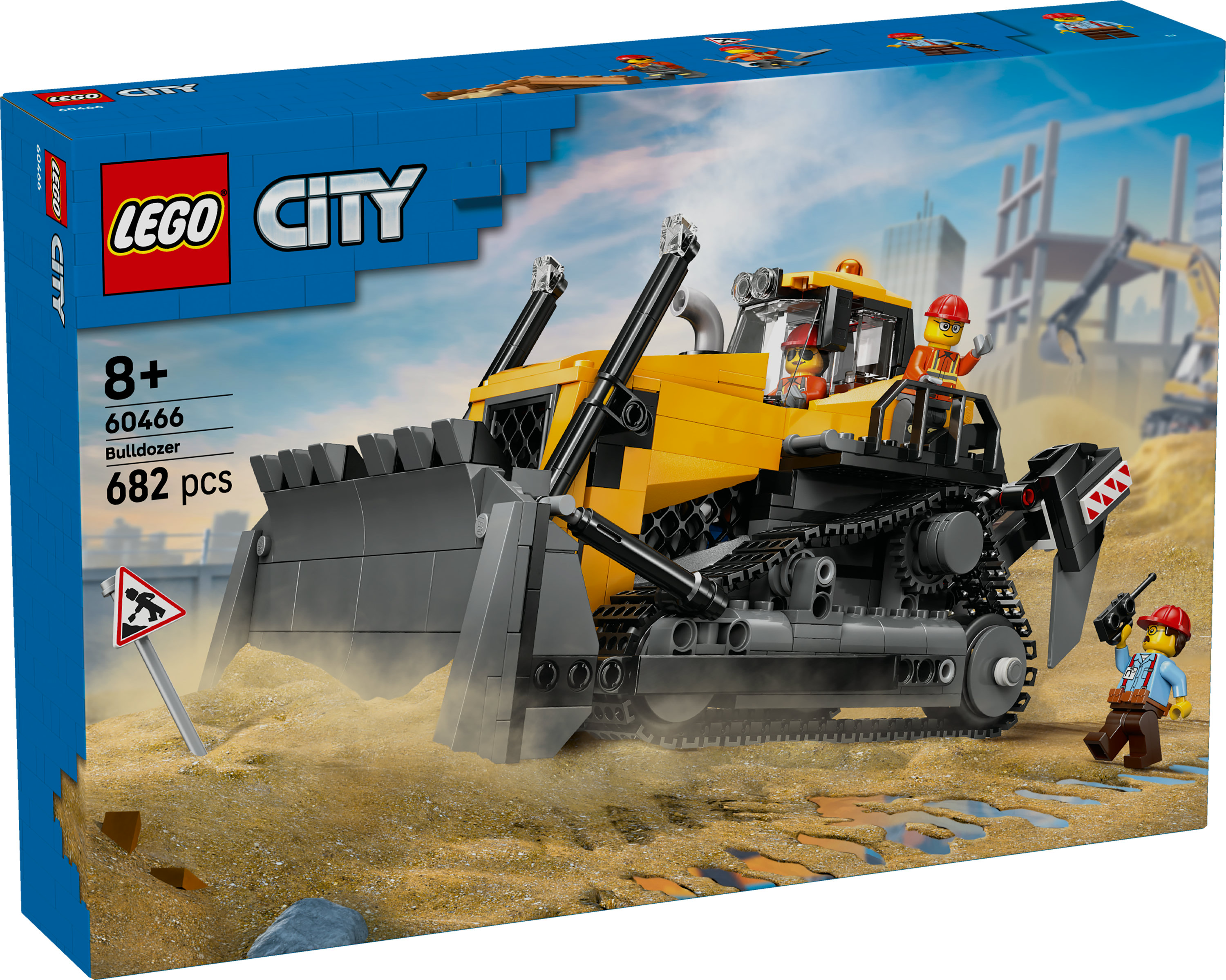 LEGO City Bulldozer giallo
