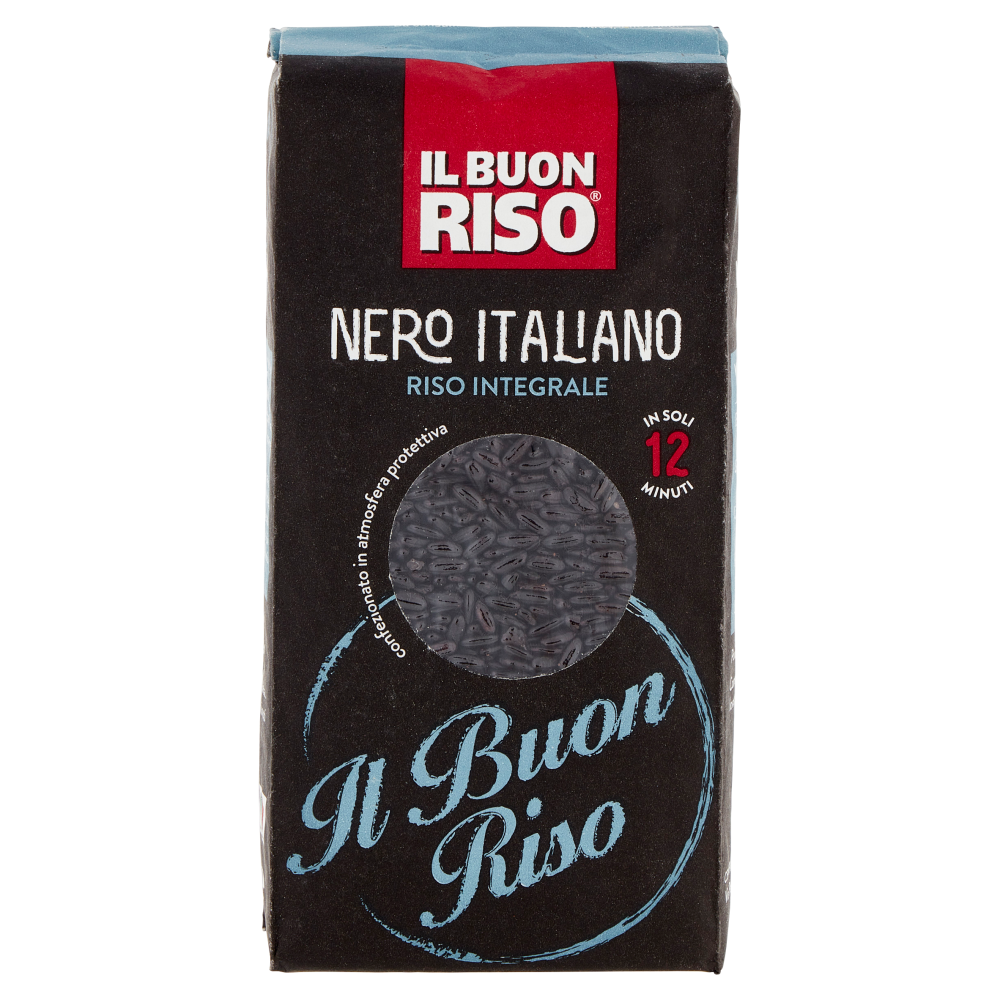 Il Buon Riso Nero Italiano Integrale Parboiled 500 g
