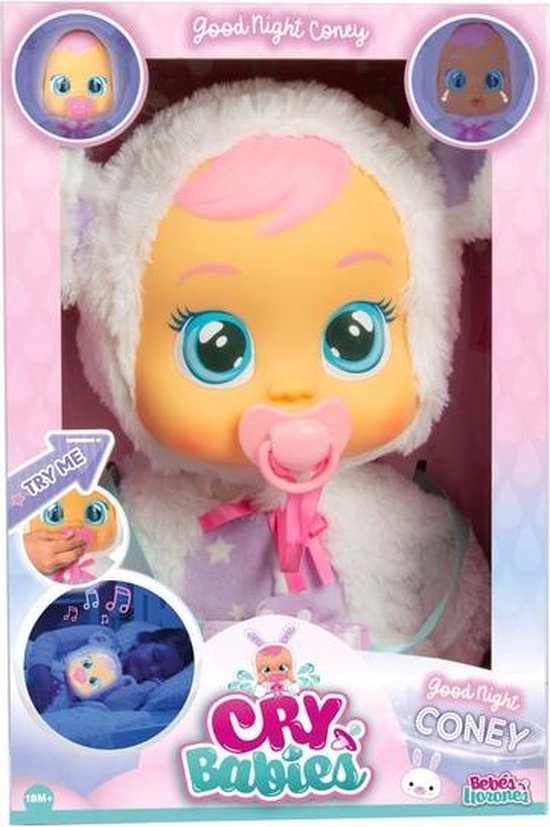IMC Toys Cry Babies Good Night Coney
