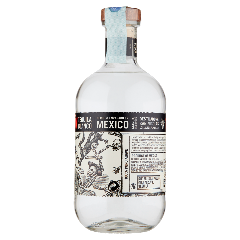 El Espolòn Tequila Blanco 100% puro agave 70 cl