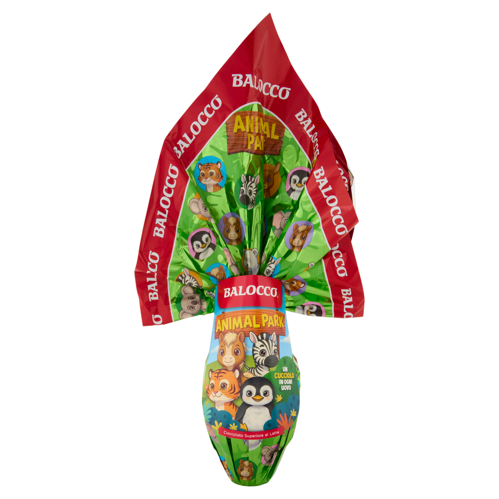 Balocco Uovo Cioccolato Superiore al Latte Animal Park 220 g