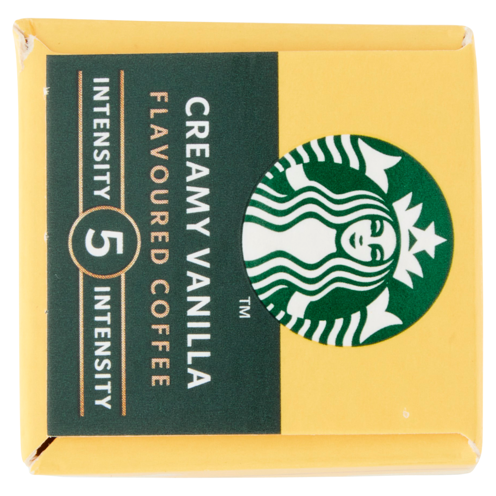 STARBUCKS Creamy Vanilla Flavoured by Nespresso Caffè alla Vaniglia 10 capsule 51 g