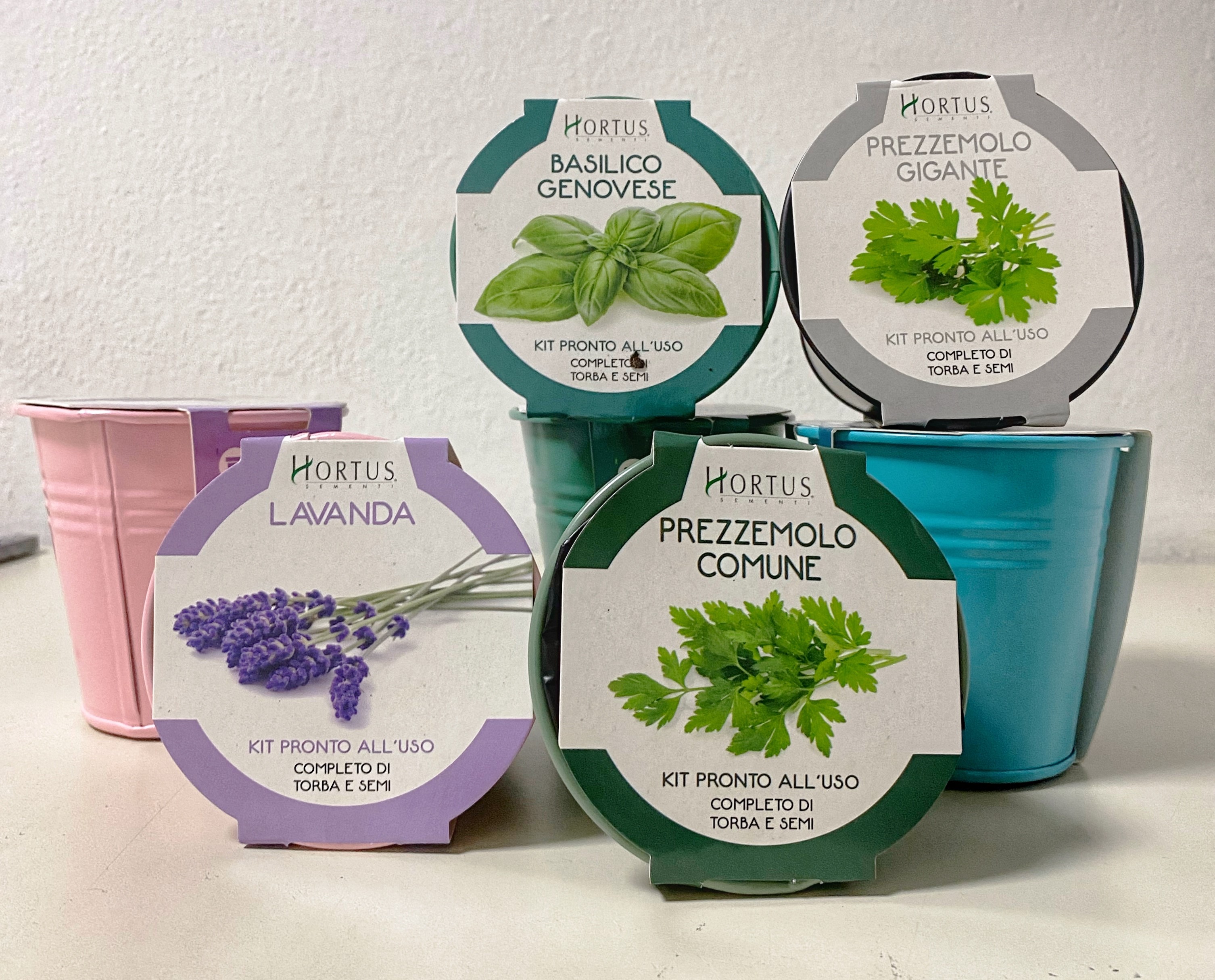 Hortus Sementi Kit Semina Aromi/Fiori Latta H