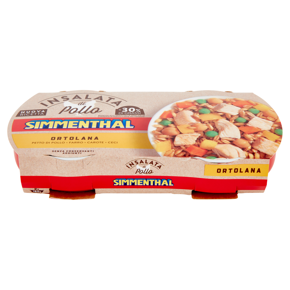 Simmenthal Insalata di Pollo Ortolana 2 x 160 g