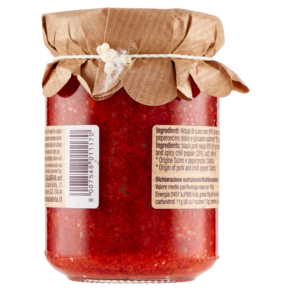 Delizie di Calabria 'Nduja di Suino Nero 135 g