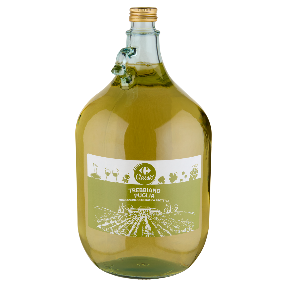 Carrefour Classic Trebbiano Puglia IGP 5 L