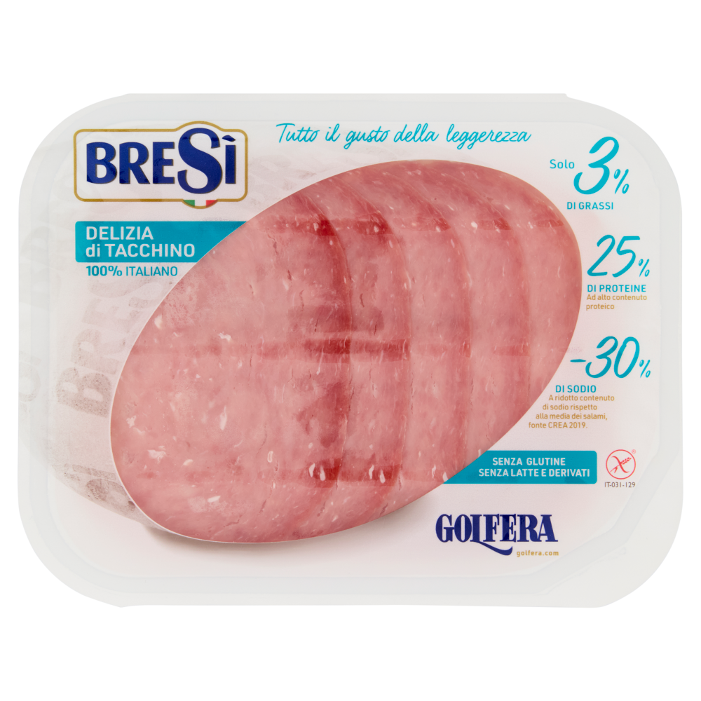 Golfera Bres&igrave; Delizia di Tacchino 75 g