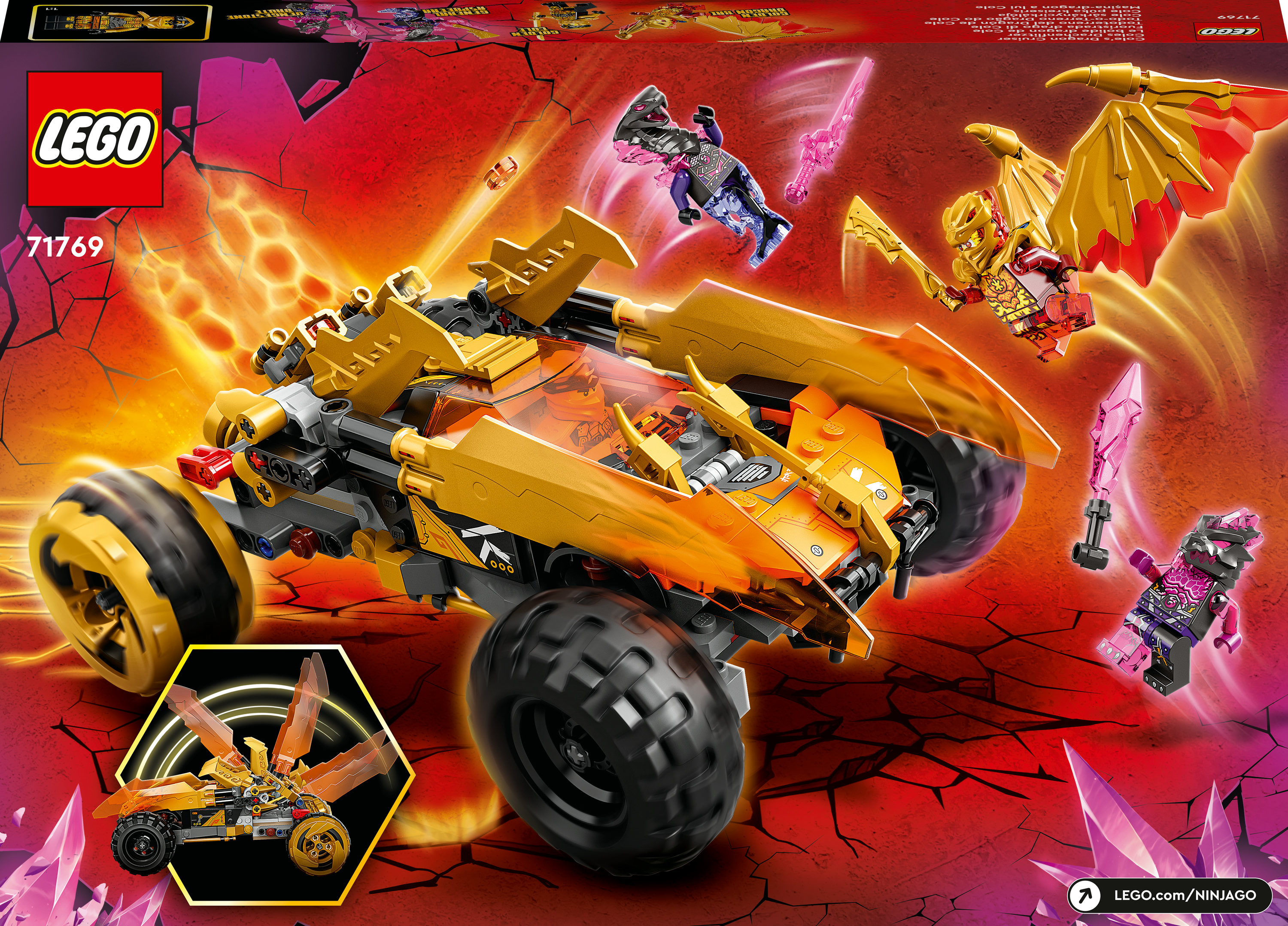 LEGO NINJAGO Fuoristrada Drago di Cole