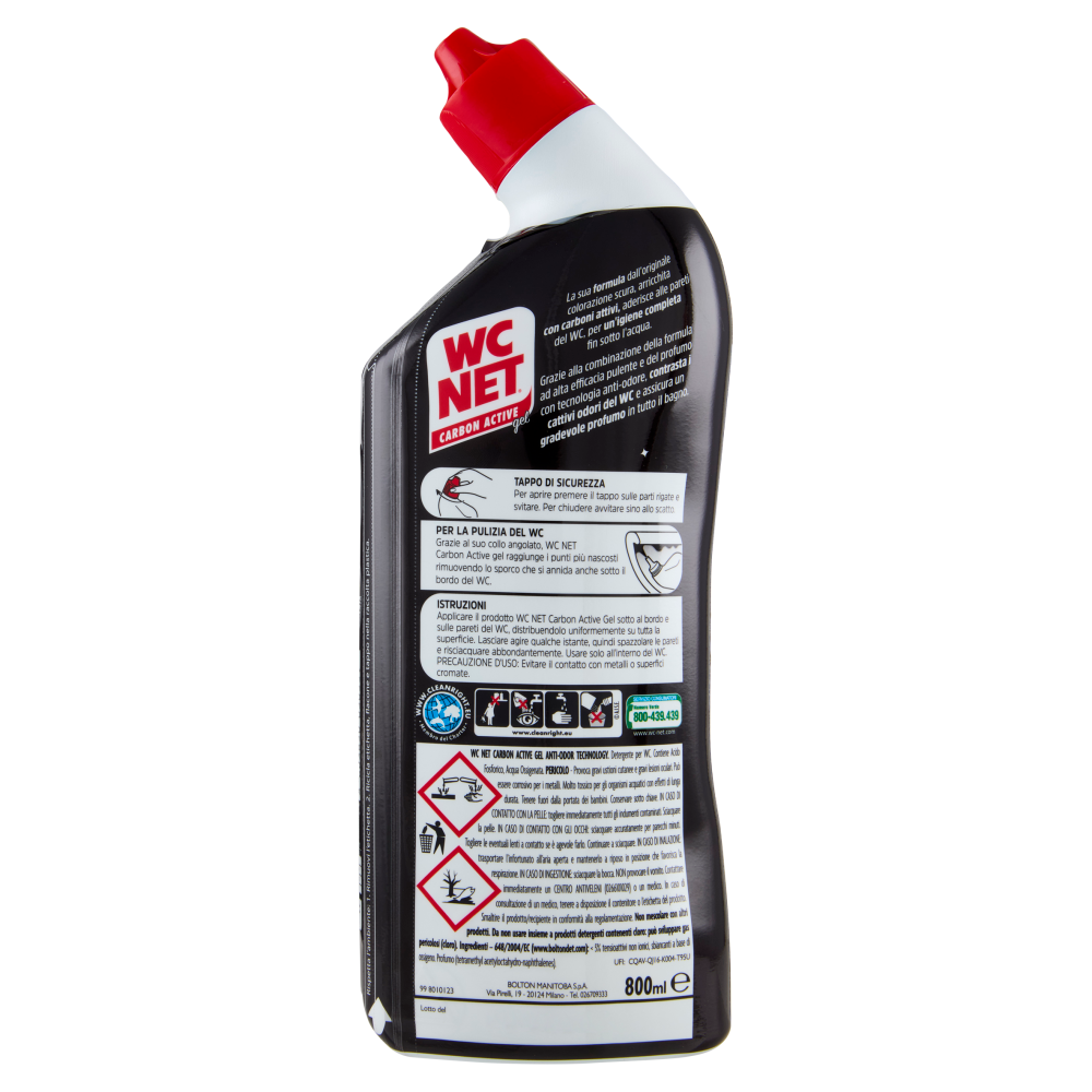WC Net Carbon Active gel Anti-Odor Technology 800 ml