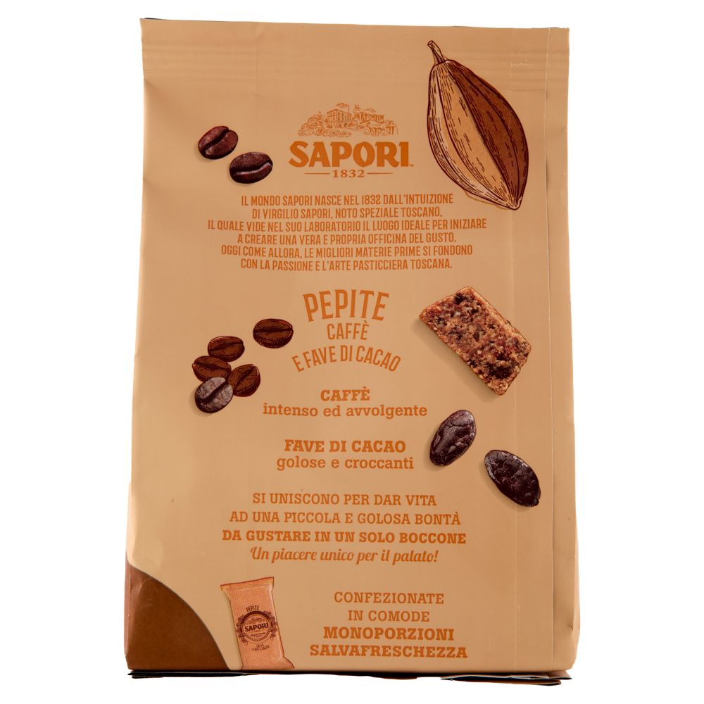 Sapori Pepite Caffè e Fave di Cacao 108 g