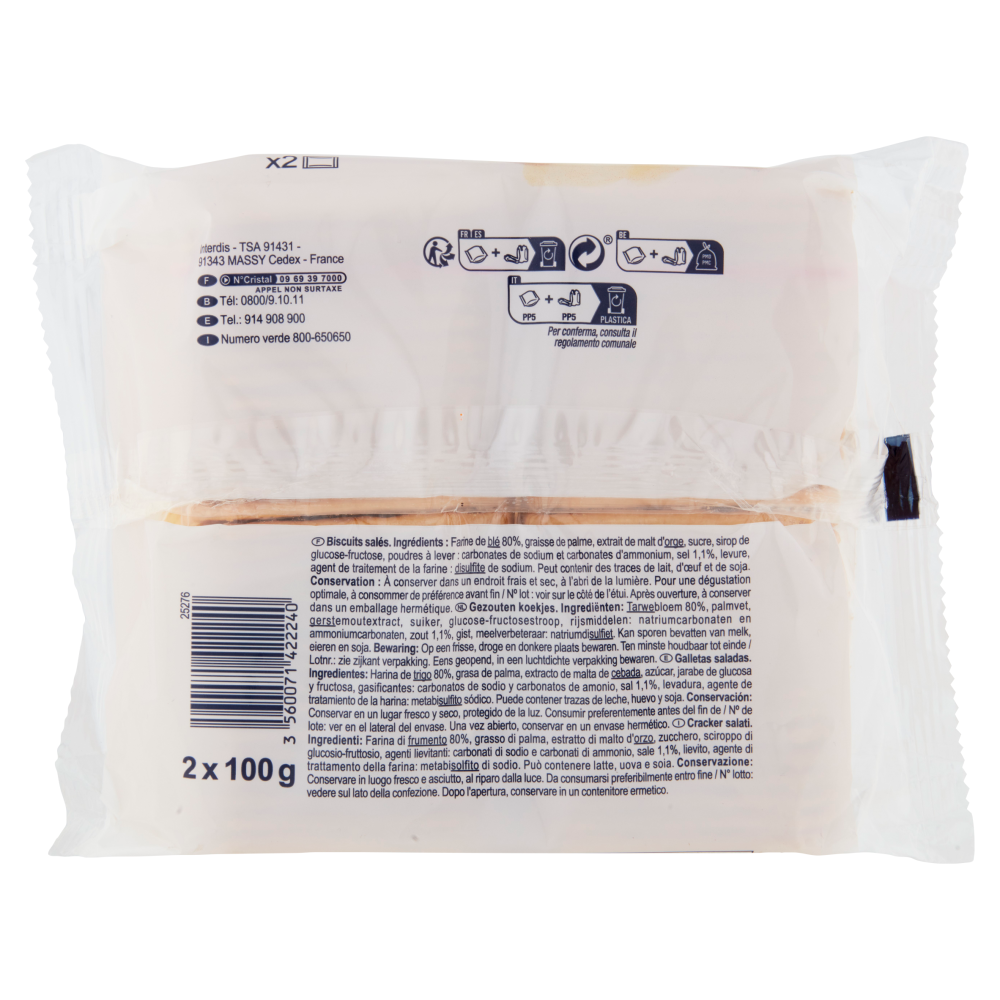 Simpl Crackers 2 x 100 g