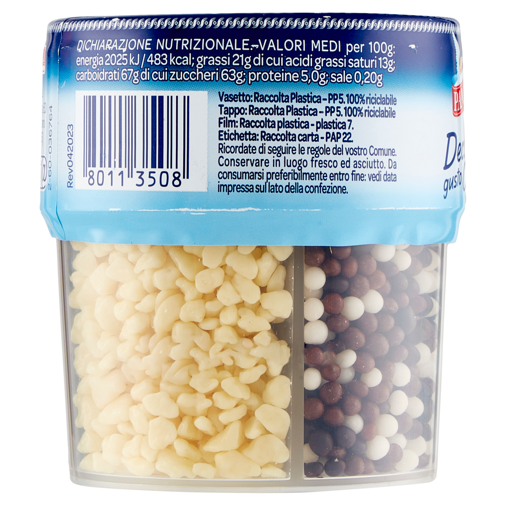 PANEANGELI decora con Decorazioni gusto Cioccolato 70 g