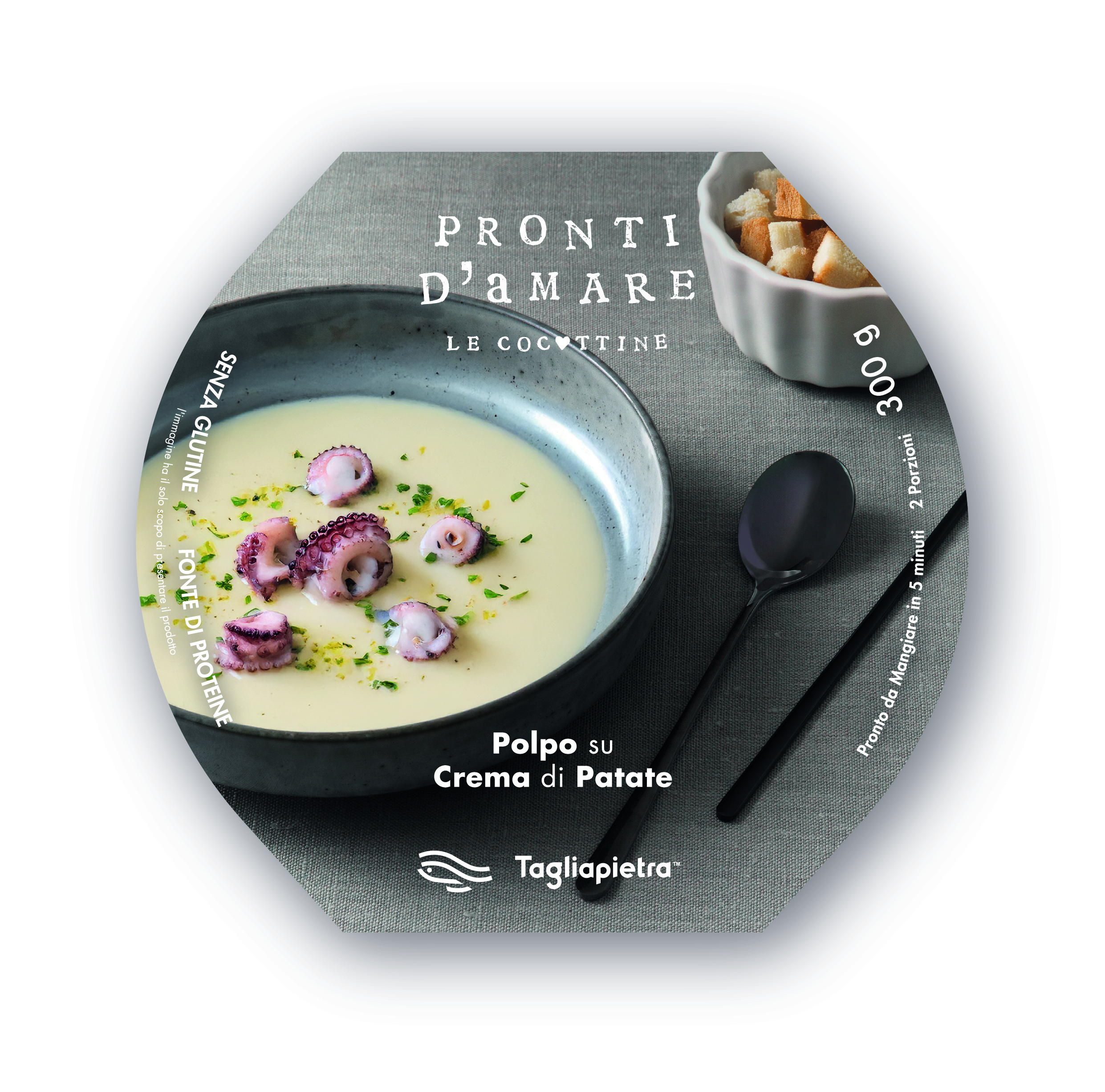 Polpo su Crema di Patate 300 g