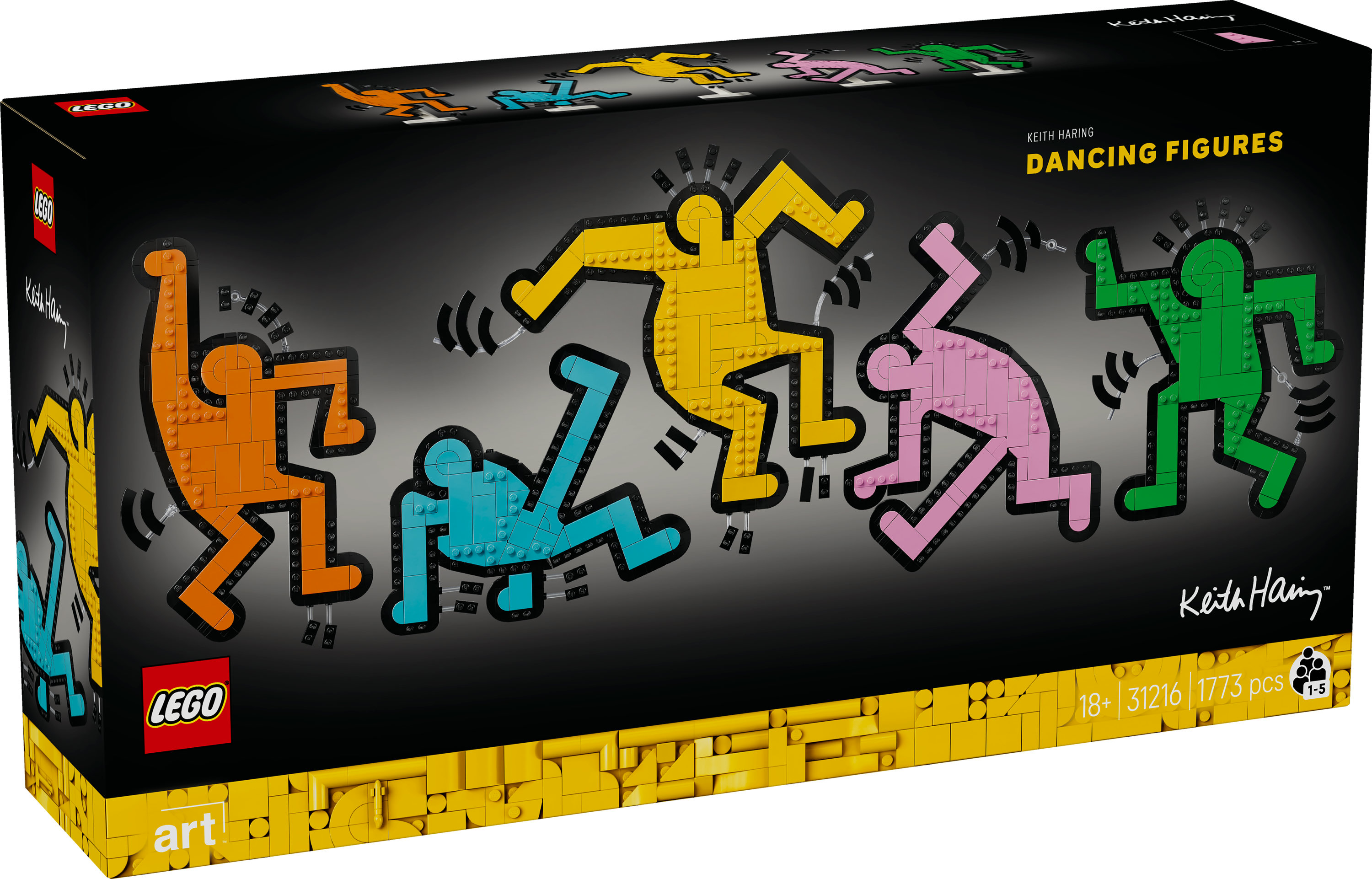 LEGO ART Keith Haring &ndash; Figure danzanti