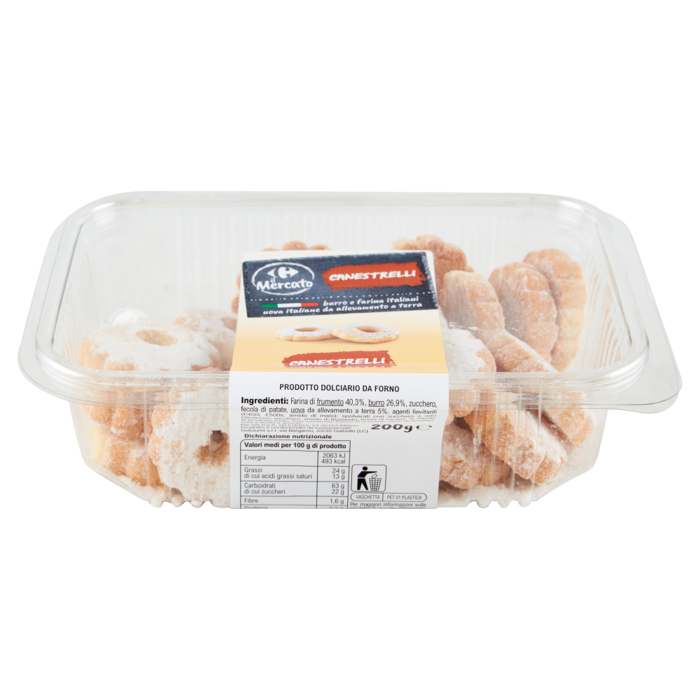 Carrefour il Mercato Canestrelli 200 g
