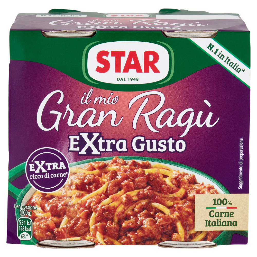 Star il mio Gran Ragù Extra Gusto 2 x 180 g