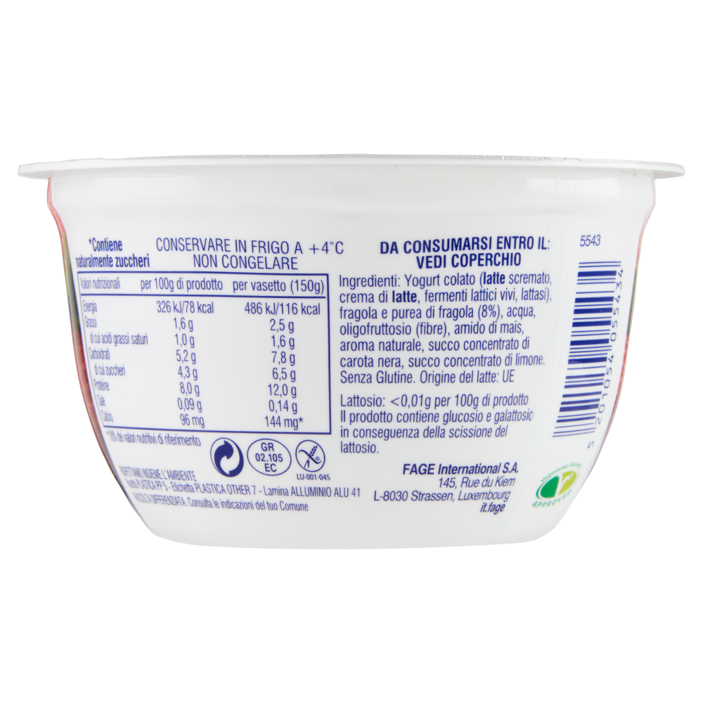 Fage TruBlend fragola 150 g