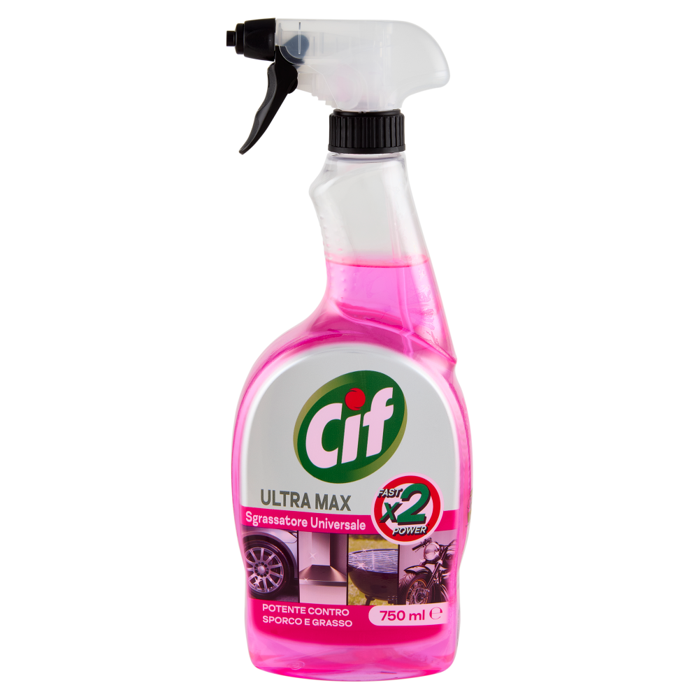 Cif Ultra Max Sgrassatore Universale Pink 750 ml