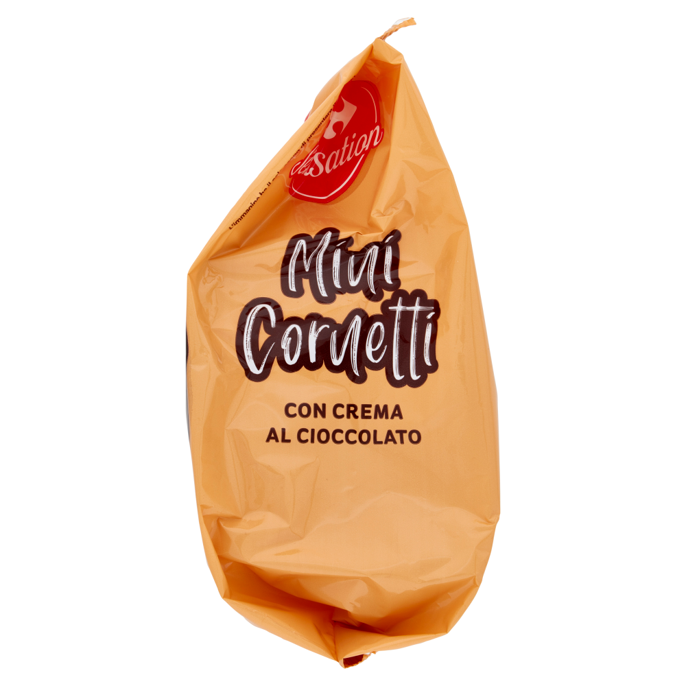Carrefour Sensation Mini Cornetti con Crema al Cioccolato 150 g