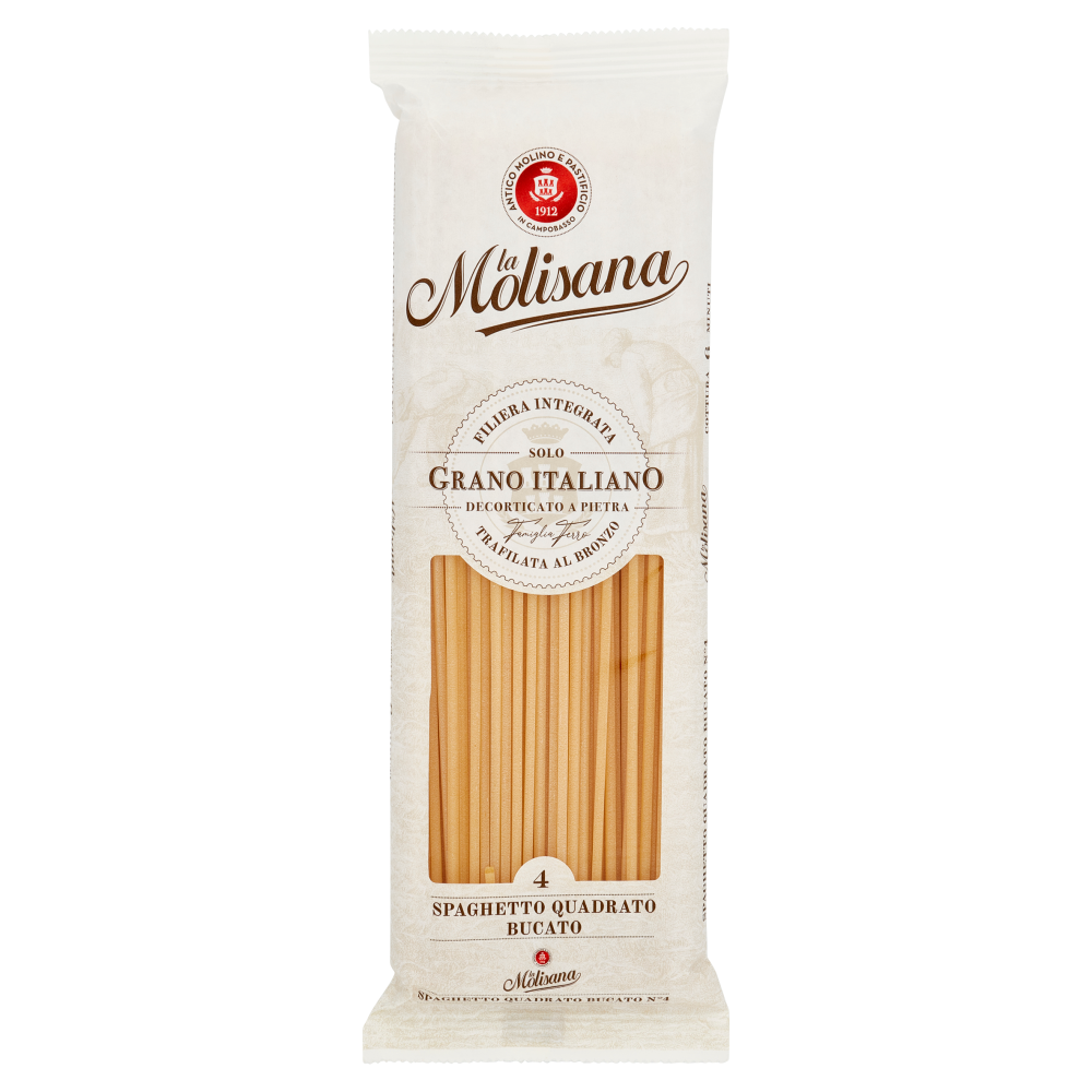 La Molisana 4 Spaghetto Quadrato Bucato 500g