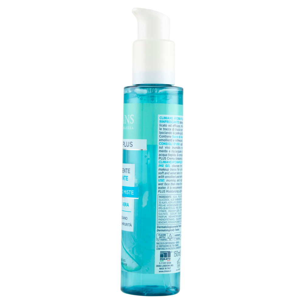 Clinians Hydra Plus Gel Detergente Rinfrescante 150 mL