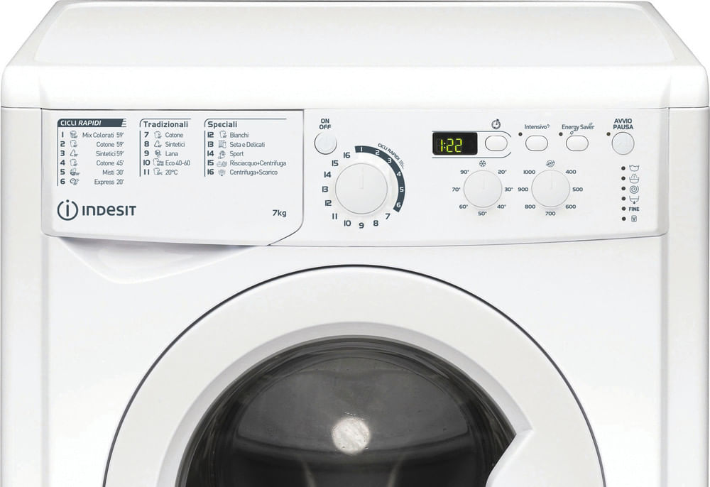 INDESIT - Lavatrice Standard MTWA71484WIT 7 Kg Classe C Centrifuga 1400 Giri Mtwa71484wit - Foto 6