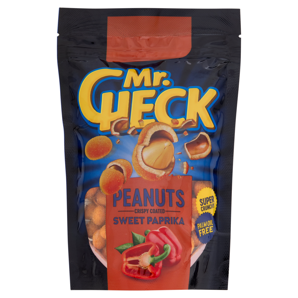 Mr. Check Peanuts Crispy Coated Sweet Paprika 150 g