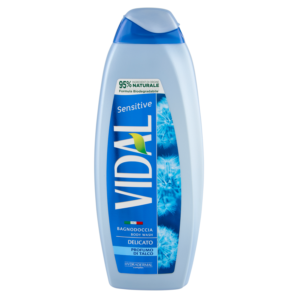 Vidal Sensitive Bagnodoccia Delicato Profumo di Talco 600 ml