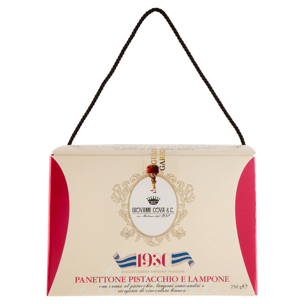 Giovanni Cova & C. Panettone Pistacchio e Lampone 750 g