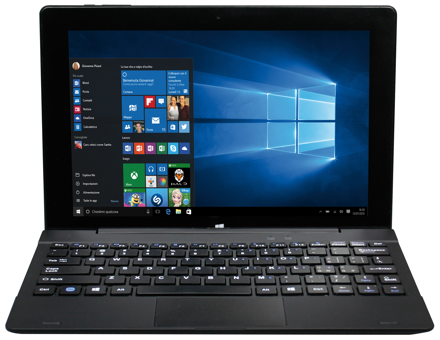 Mediacom WinPad X120 Intel Atom&reg; 32 GB 25,6 cm (10.1") 2 GB Wi-Fi 4 (802.11n) Windows 10 Home Nero