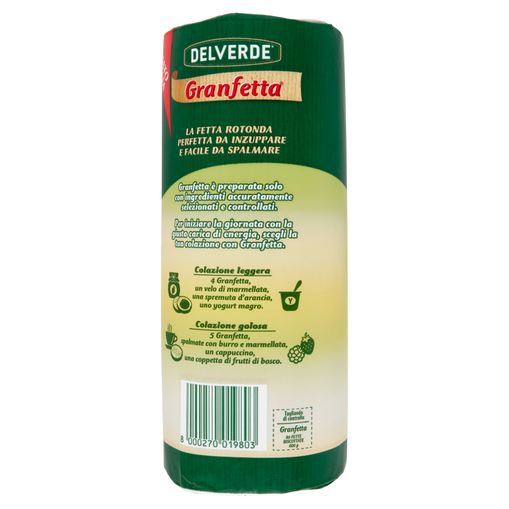 Delverde Granfetta 80 fette 600 g