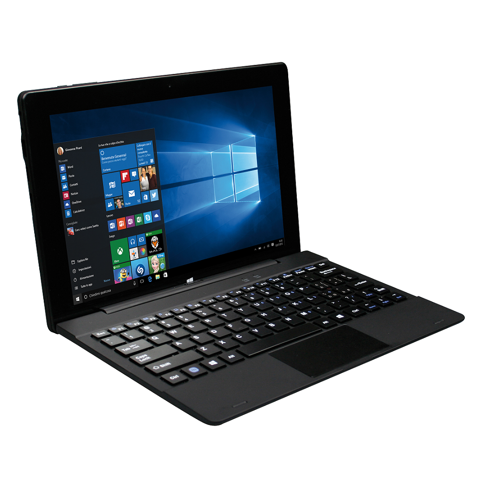 Mediacom WinPad X120 Intel Atom&reg; 32 GB 25,6 cm (10.1") 2 GB Wi-Fi 4 (802.11n) Windows 10 Home Nero
