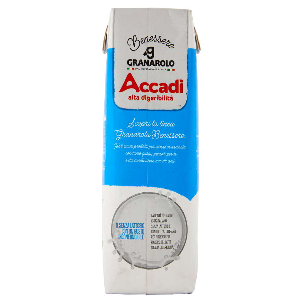 Granarolo Benessere Accadì Senza Lattosio 1% di Grassi 1 L