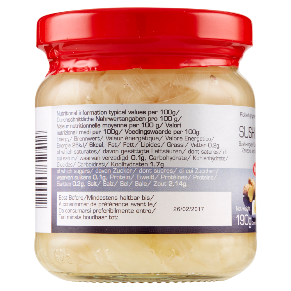 Yutaka Sushi Ginger 190 g