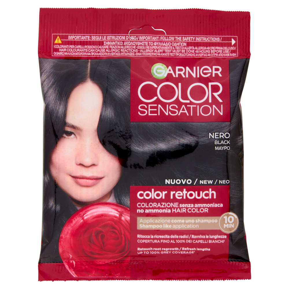 Garnier Color Sensation color retouch Colorazione senza ammoniaca Nero