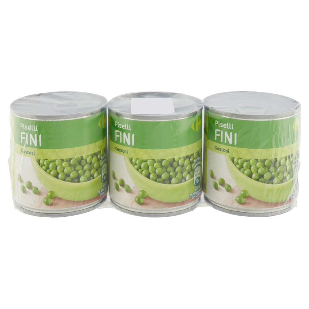 Carrefour Piselli Fini 3 x 200 g