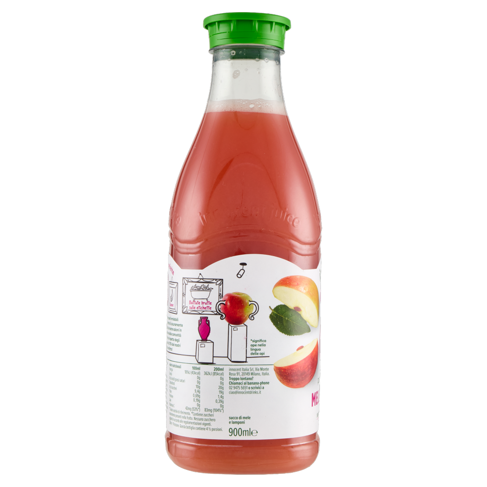 innocent puro succo di frutta Mela e Lampone 900 ml