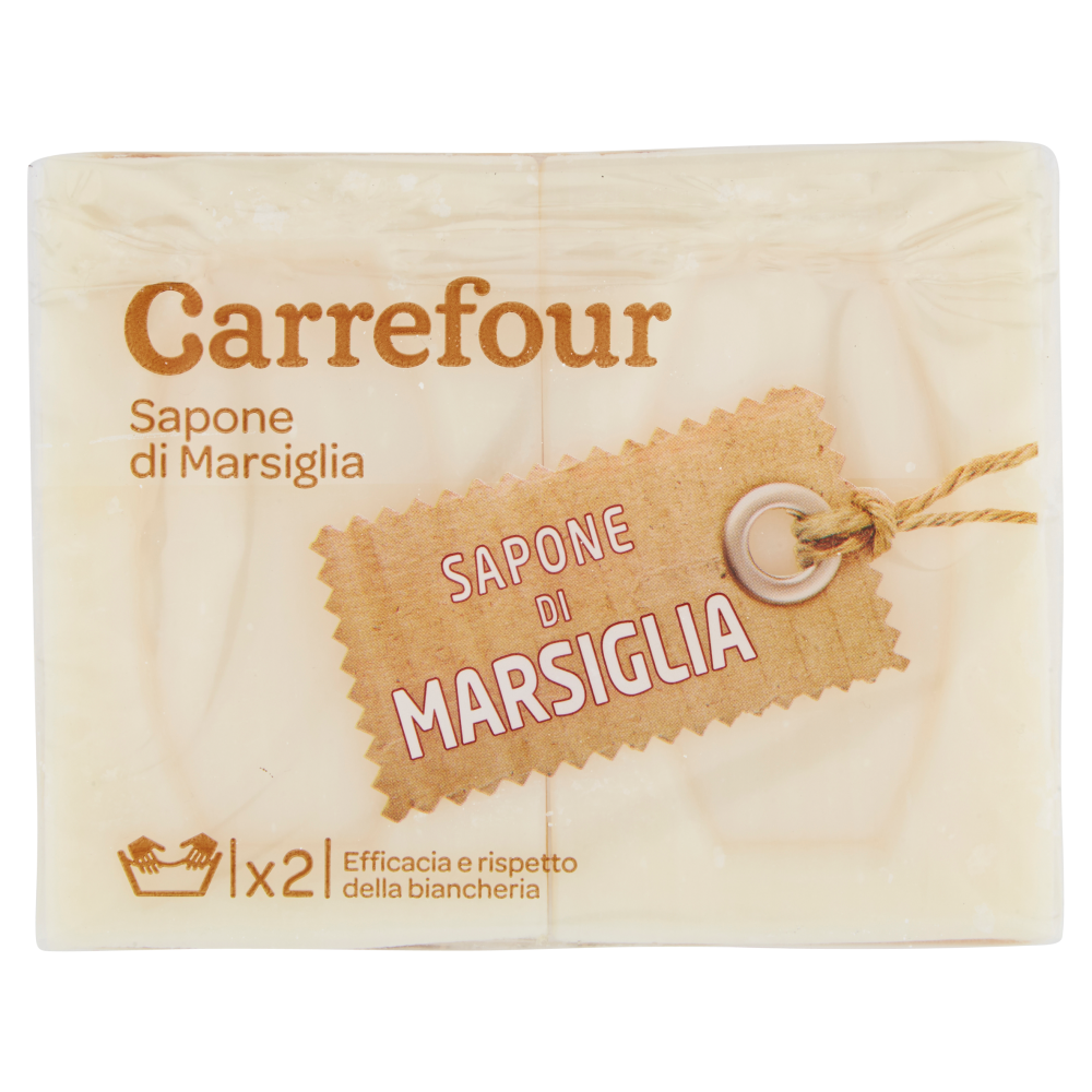 Carrefour Sapone di Marsiglia 2 x 250 g