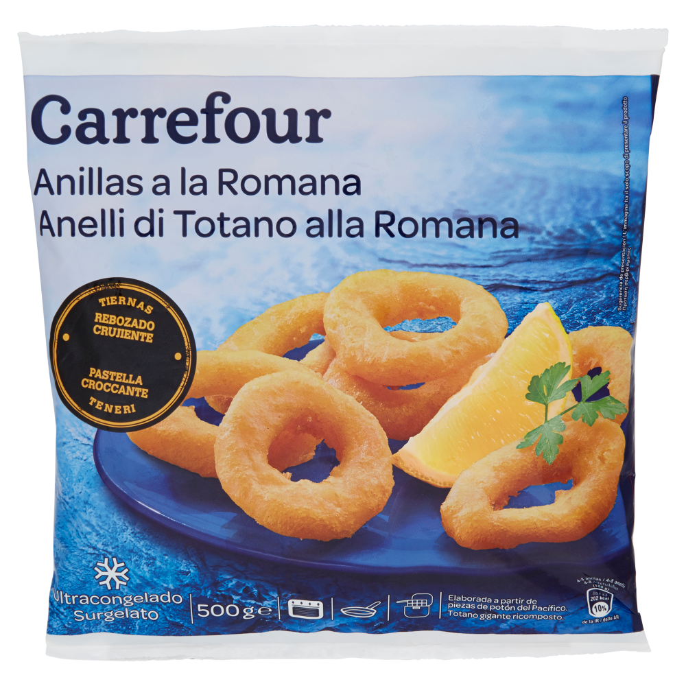 Carrefour Anelli Di Totano Alla Romana Surgelato 500 G Carrefour