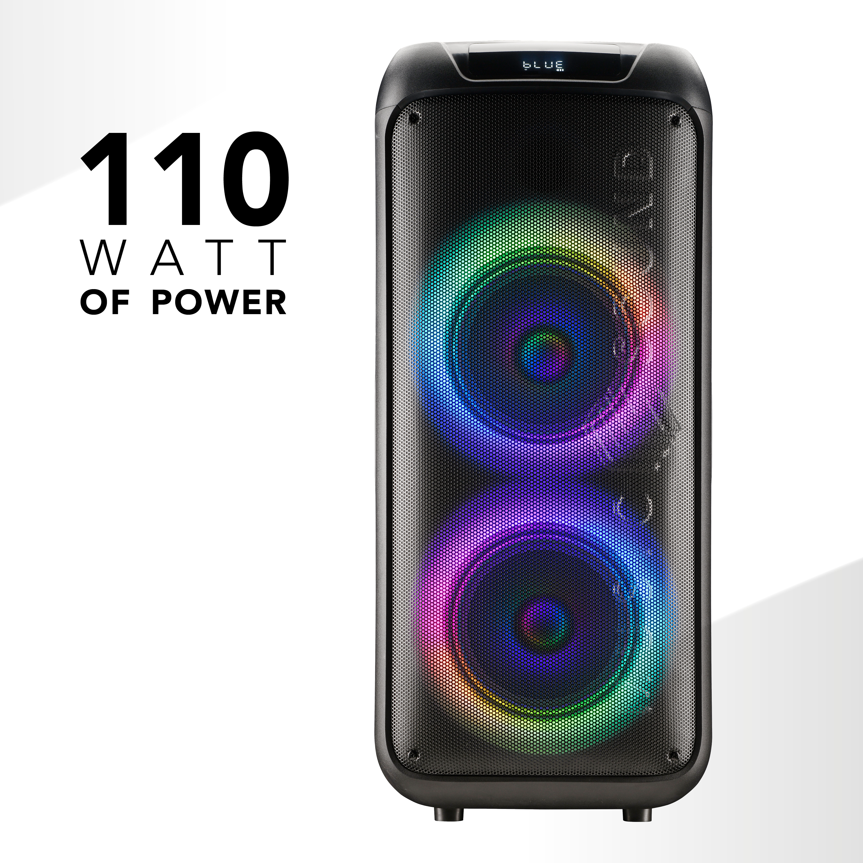 Music Sound Sound Box Cassa speaker con 110W di potenza e luci RGB