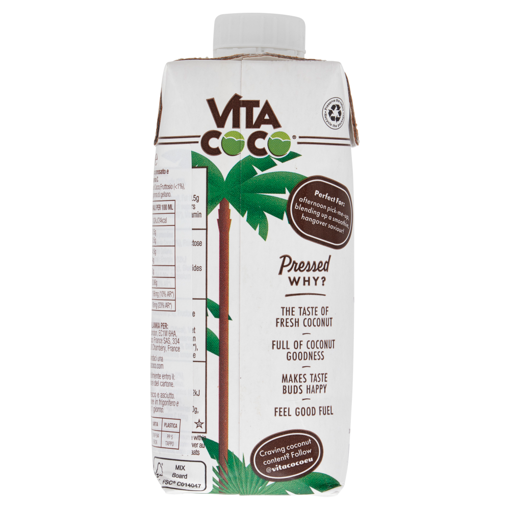 Vita Coco Pressed Coconut Water 330 ml