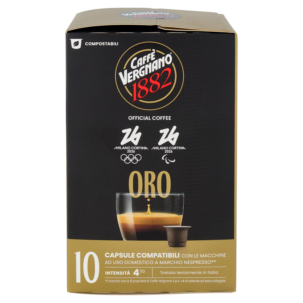 Caffè Vergnano 1882 Èspresso1882 Arabica Capsule Compatibili Nespresso