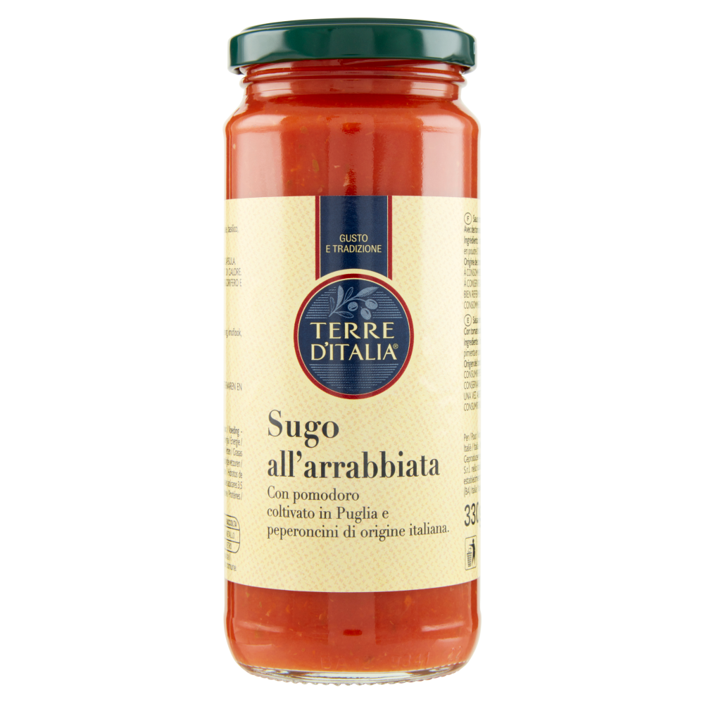 Terre d'Italia Sugo all'arrabbiata 330 g