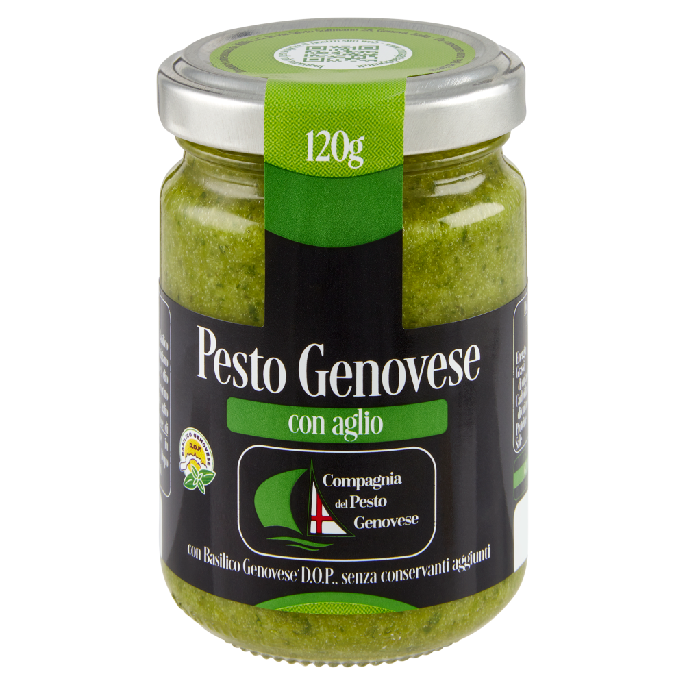 Compagnia del Pesto Genovese Pesto Genovese con aglio 120 g