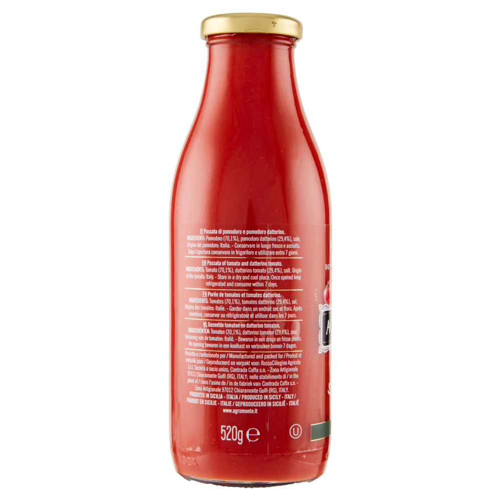Agromonte Passata Siciliana con Datterino 520 g