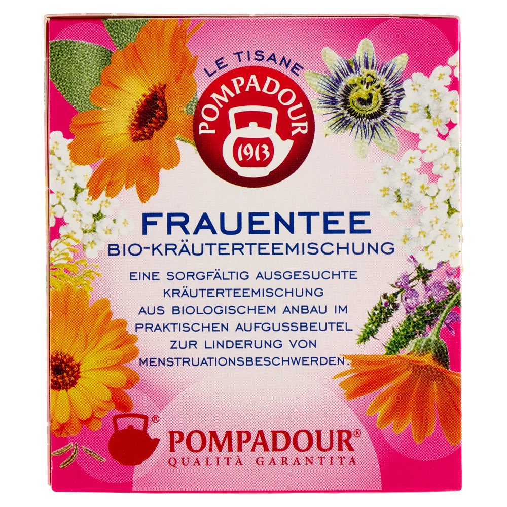 Pompadour Le Tisane Ciclo Sereno con Calendula e Achillea* 16 x 2 g