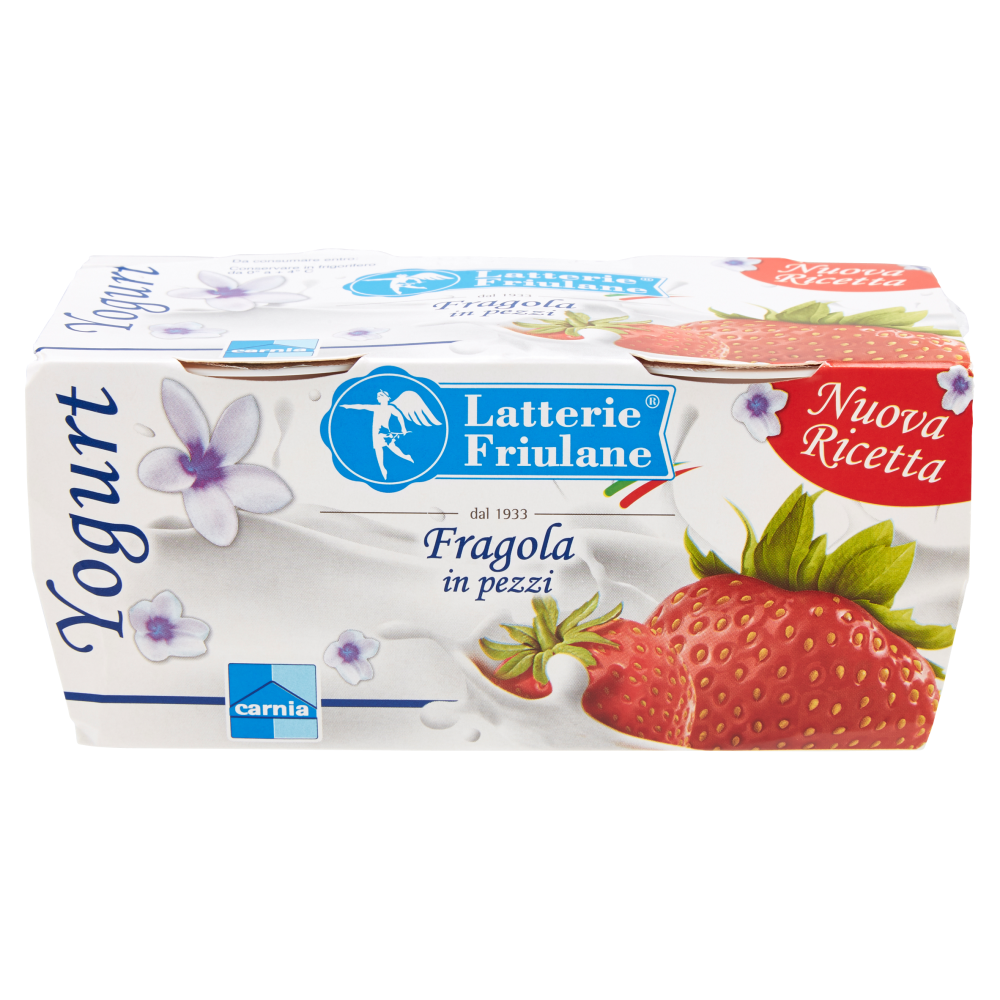 Latterie Friulane Yogurt Fragola in pezzi 2 x 125 g