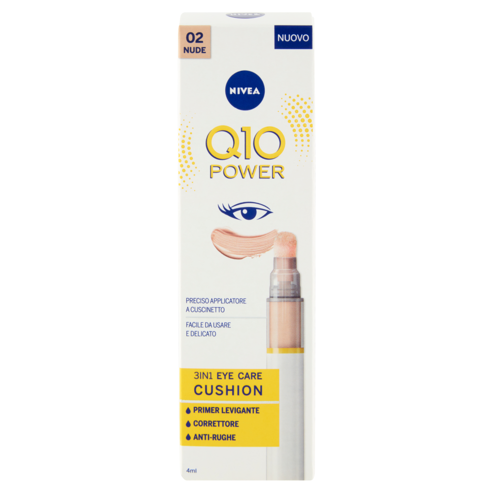 Nivea Q10 Power 3in1 Eye Care Cushion 02 Nude 4 ml